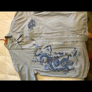 Lucky long sleeve button down